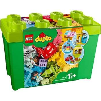 LEGO DUPLO - Cutie Deluxe in forma de caramida 10914, 85 piese LEGO DUPLO - Cutie Deluxe in forma de caramida 10914, 85 piese