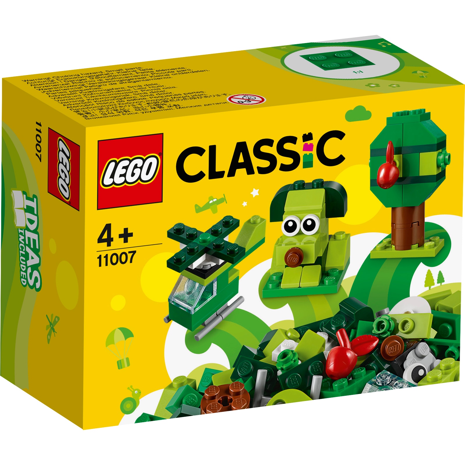 Abandon catch Ban LEGO Classic - Caramizi creative verzi 11007, 60 piese - eMAG.ro