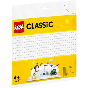 LEGO Classic - Placa de baza alba 11010, 1 piese LEGO Classic - Placa de baza alba 11010, 1 piese