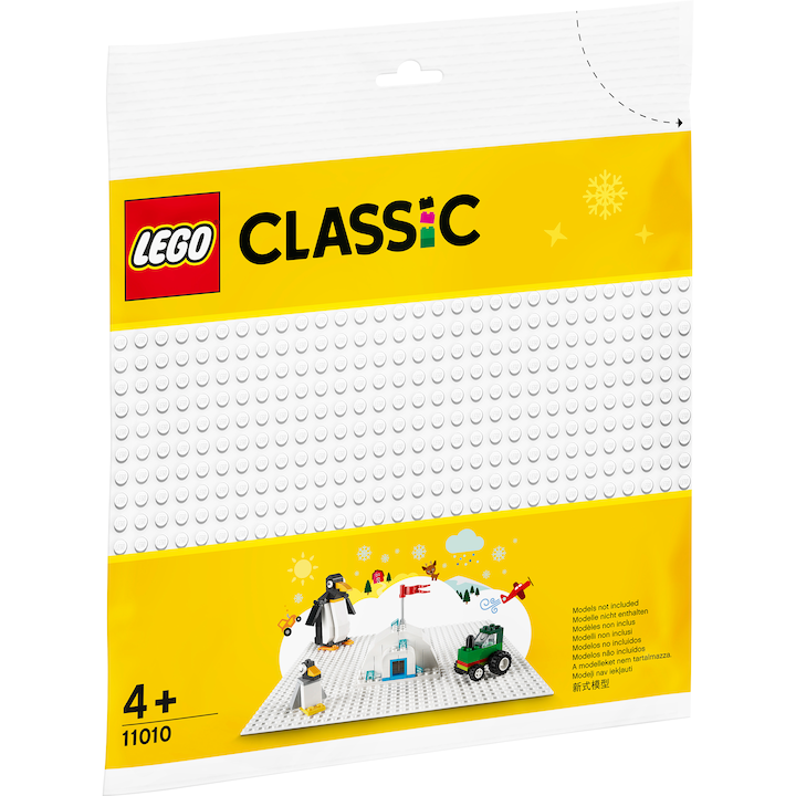 LEGO® Classic - Бял фундамент 11010, 1 част