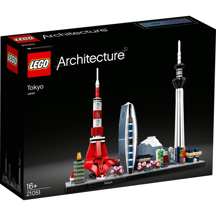 LEGO® Architecture - Токио 21051, 547 части