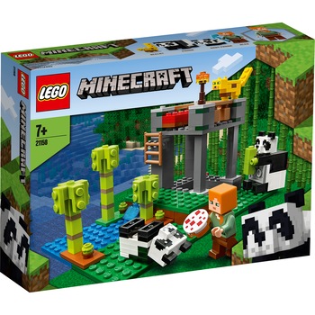 LEGO Minecraft - Gradinita panda 21158, 204 piese LEGO Minecraft - Gradinita panda 21158, 204 piese