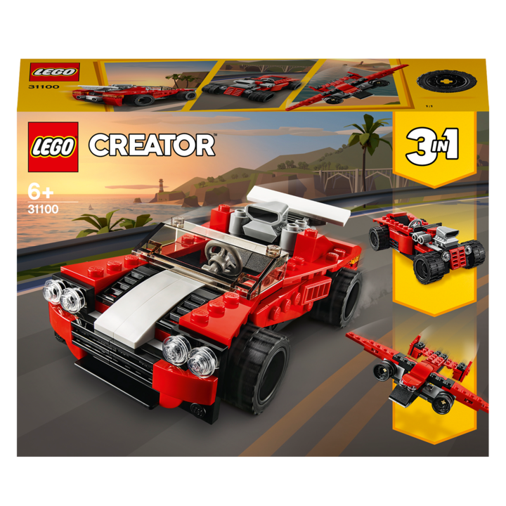 LEGO Creator 3 in 1 Masina sport 31100 134 piese
