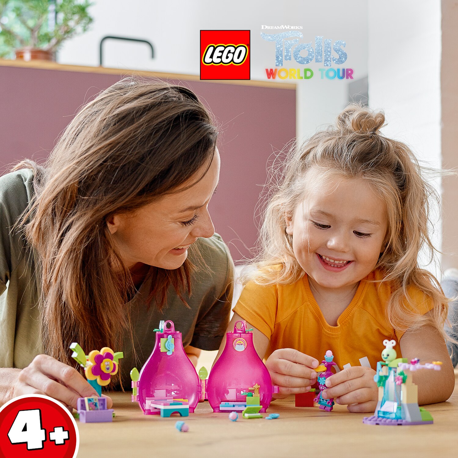 LEGO Trolls World Tour - Capsula lui Poppy 41251, 103 piese - eMAG.ro