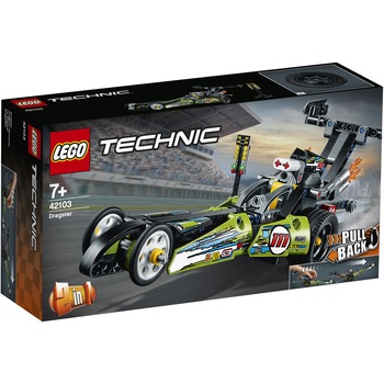 LEGO Technic - Dragster 42103, 225 piese LEGO Technic - Dragster 42103, 225 piese