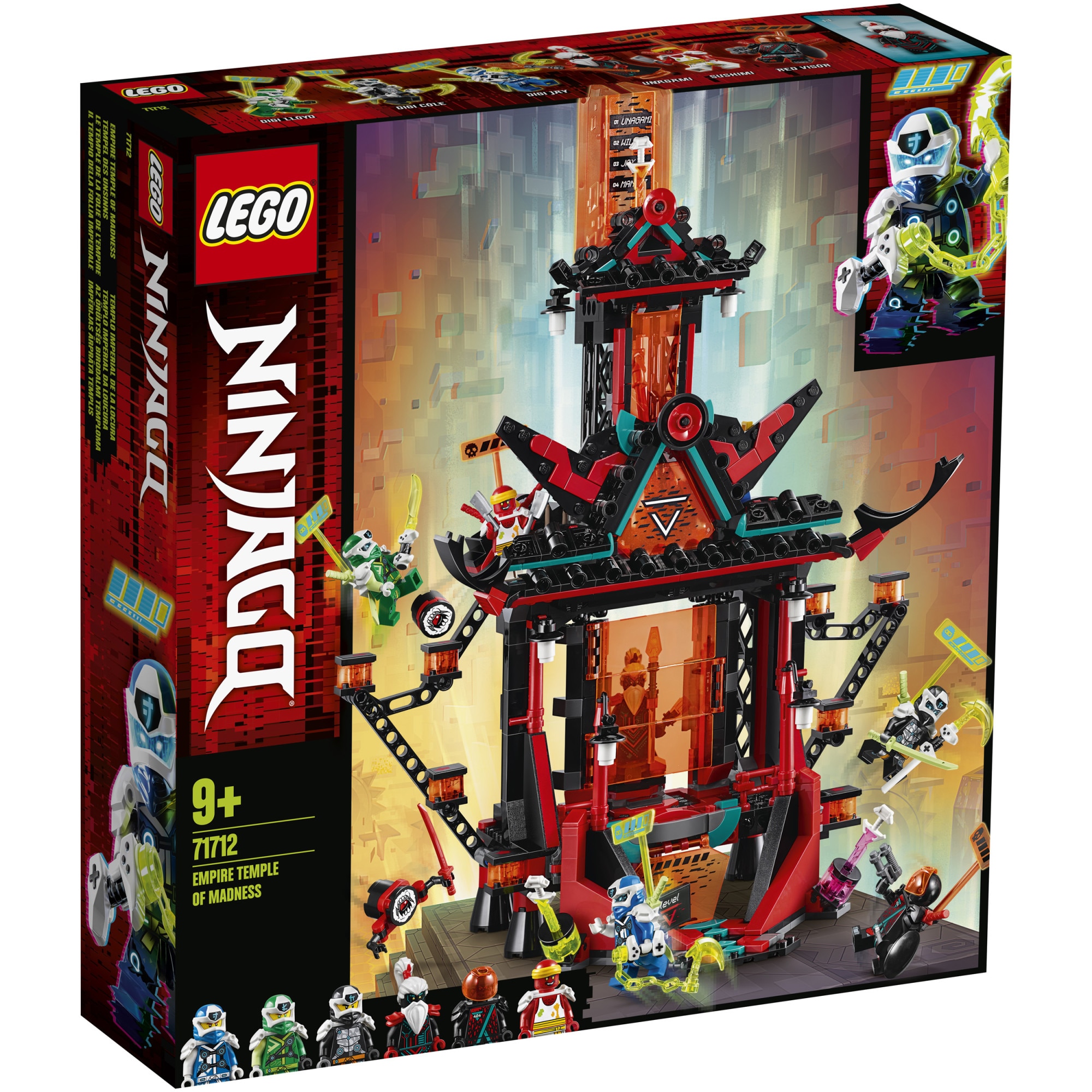 Make dinner Immorality punishment LEGO NINJAGO - Templul de nebunie al Imperiului 71712, 810 piese - eMAG.ro