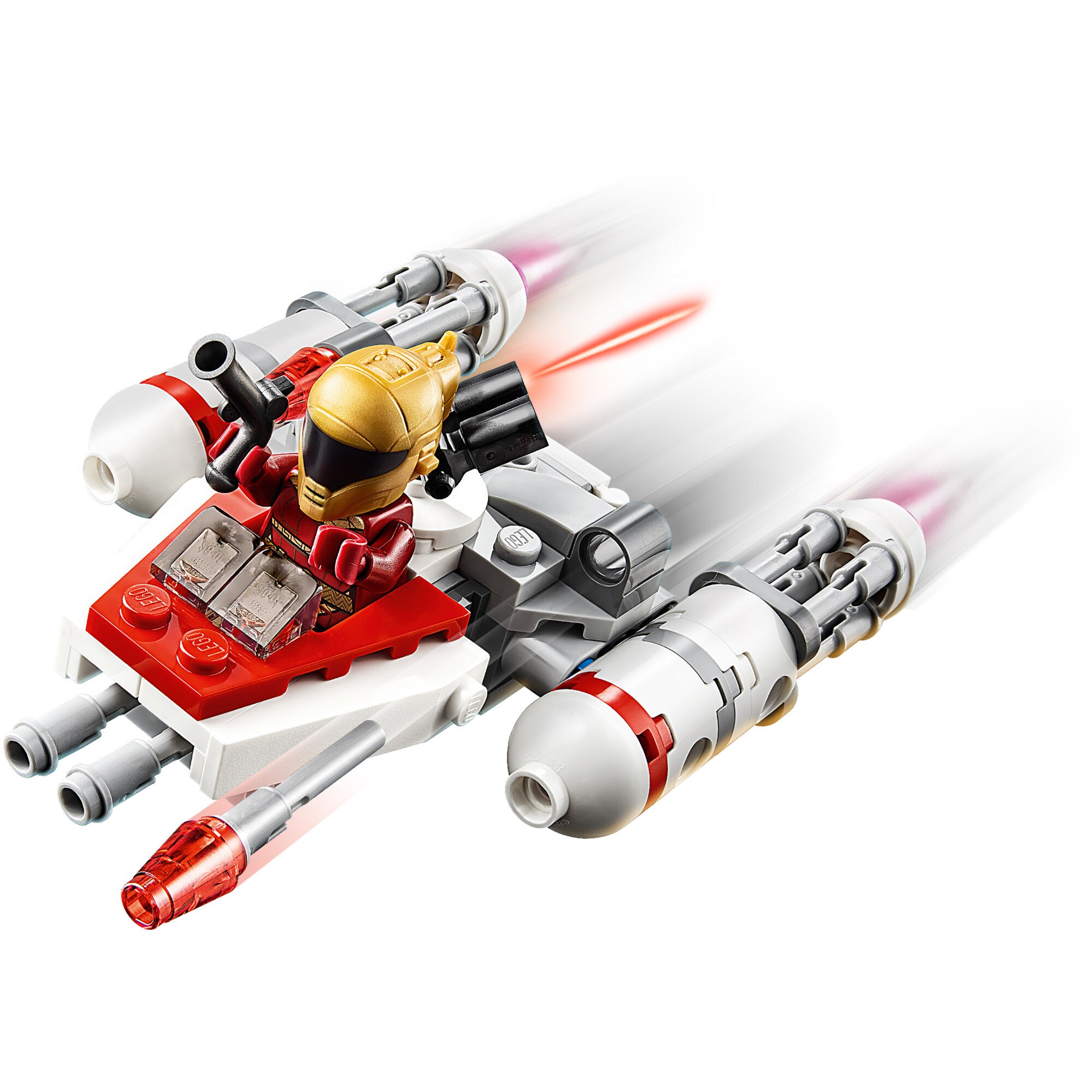 LEGO Star Wars - Resistance Y-wing Microfighter 75263, 86 piese