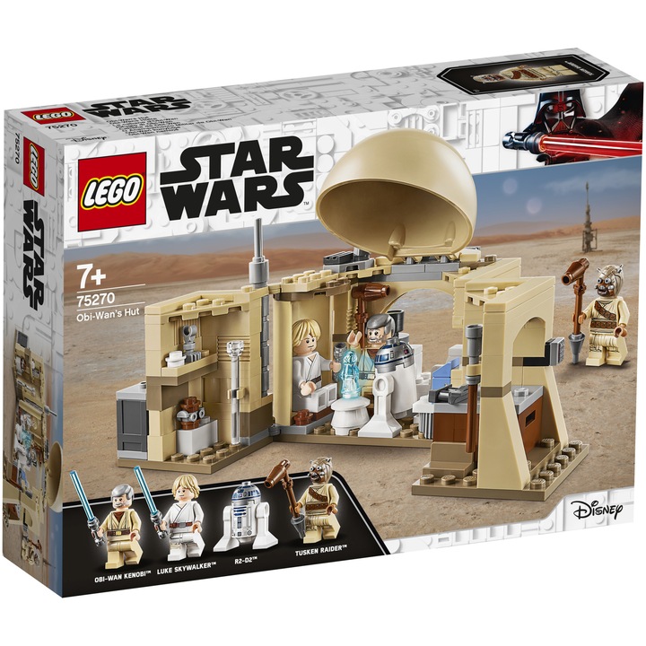 LEGO Star Wars - Coliba lui Obi Wan 75270, 200 piese