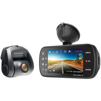 Camera auto DVR duala Kenwood A501WR100, Rezolutie Quad HD, Ecran 3 Camera auto DVR duala Kenwood A501WR100, Rezolutie Quad HD, Ecran 3