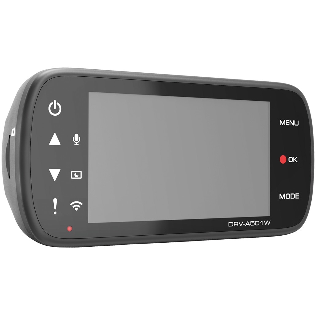 Camera auto DVR Kenwood A501W, Rezolutie Quad HD, Ecran 3
