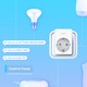 Комплект 2 смарт контакта TP-Link Mini Tapo P100, Wi-Fi, Гласов контрол, 10A, Съвместимост Android/iOS, Amazon Alexa и Google Assistant, 220-240V, Бял