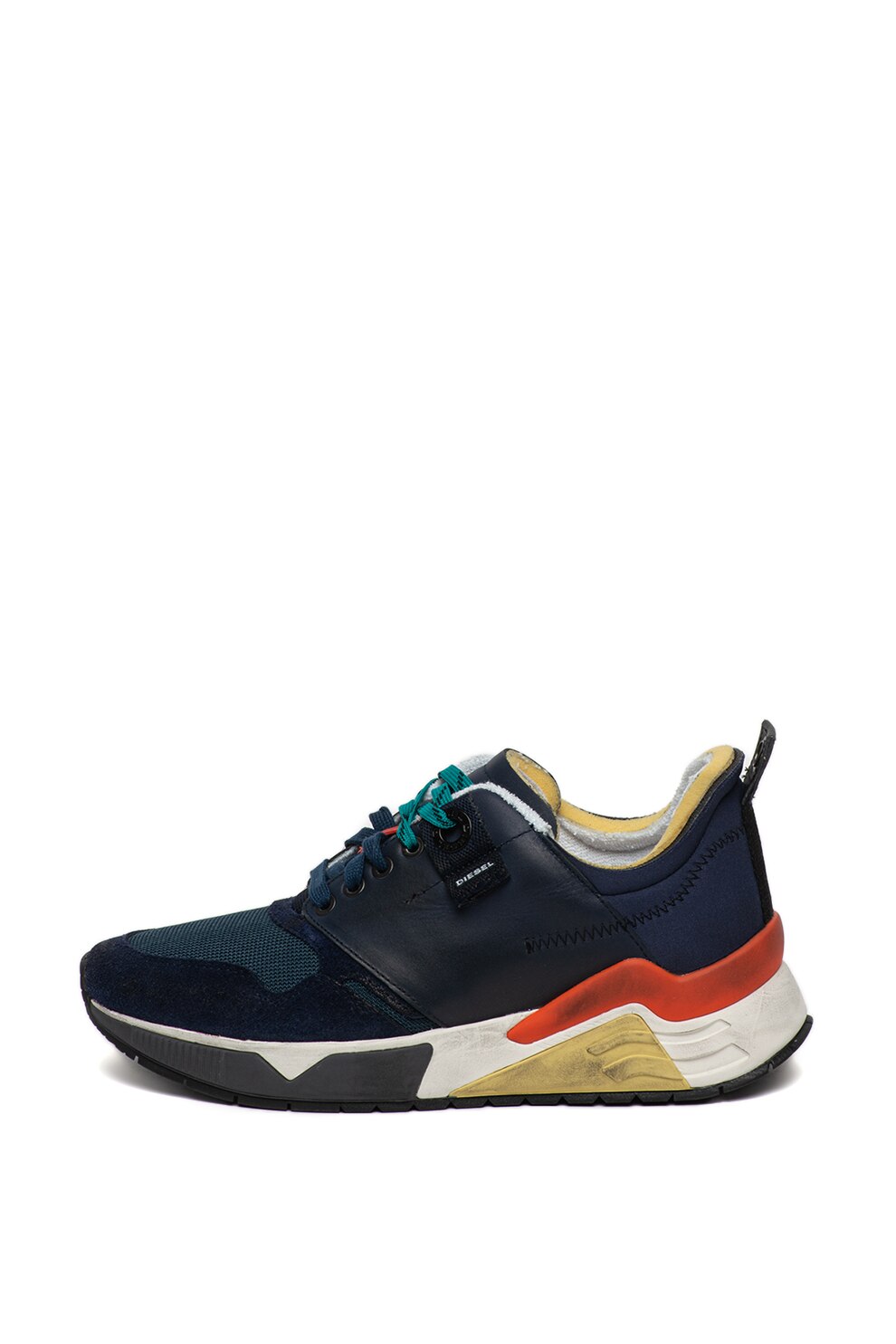Diesel, Pantofi sport cu model colorblock Brentha