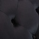 Sezlong vidaXL, negru, catifea, 145 x 52 x 77 cm, 15.25 kg