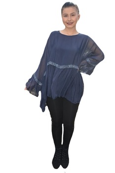 Bluza casual din tricot cu guler,din doua piese,D&J Exclussive,plamaniu,58/60 EU, Bleumarin Bluza casual din tricot cu guler,din doua piese,D&J Exclussive,plamaniu,58/60 EU, Bleumarin