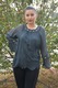 Bluza eleganta cu insertii de broderie florala,D&J Exclussive,gri inchis,52/54 EU