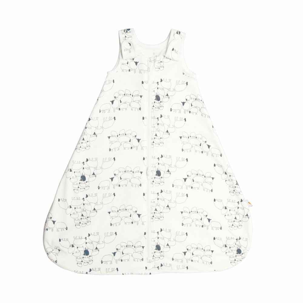 Sac de Dormit Ergobaby Clasic Sheep (0-6 luni), TOG 2,5