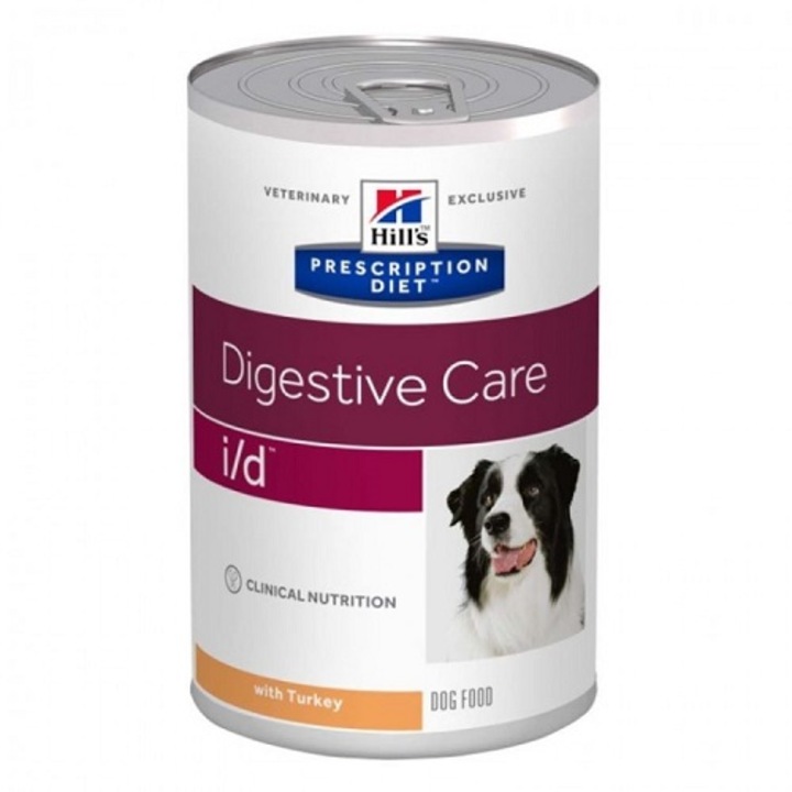 Hrana Dietetica Hill's PD Canine I/D Digestie cu Curcan, 360 g