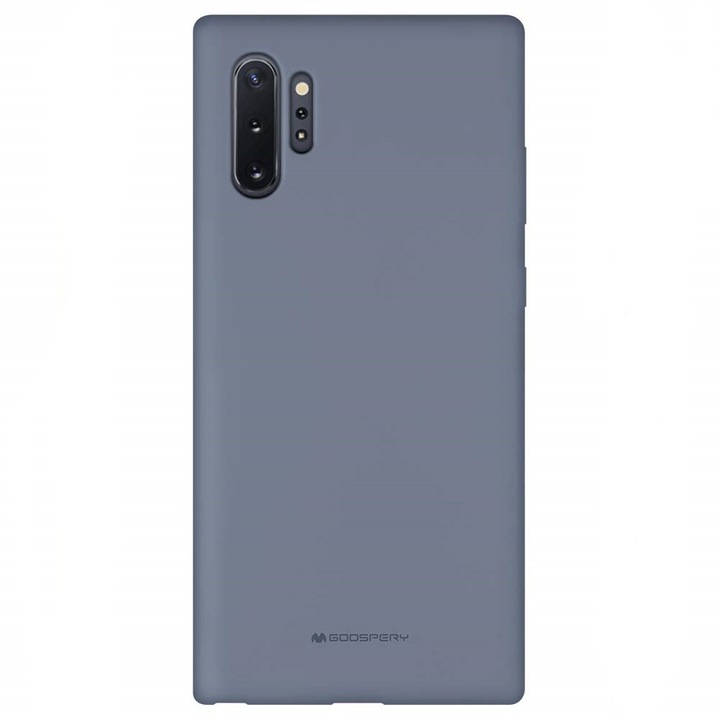 Husa Goospery Samsung Galaxy Note 10 Plus, interior microfibra, silicon, lavanda