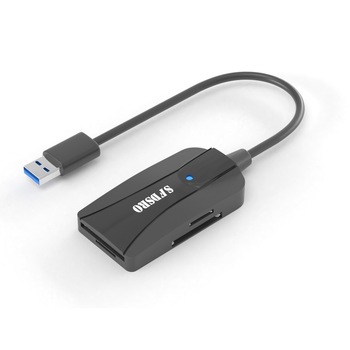 Card Reader Dublu Multifunctie Cu Cablu Card Reader Dublu Multifunctie Cu Cablu