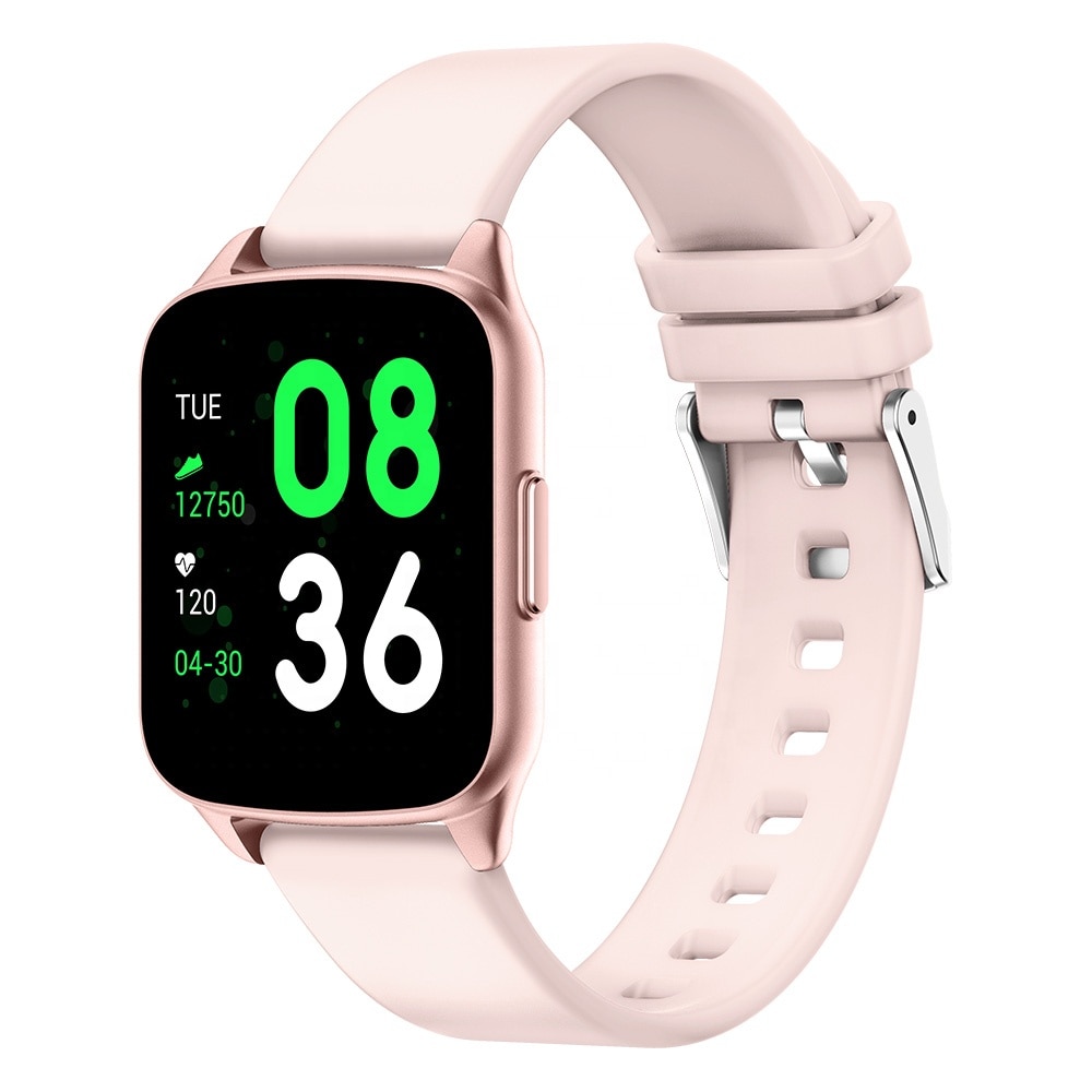 Ceas Smartwatch KW17 Full Color OLED display,Notificari Apeluri/SMS/Whatsapp/Facebook, rezistenta la apa IP67, Monitorizare puls si bataile inimii, 7 Moduri Sport, Interfete multiple si diverse functii, Rose Gold