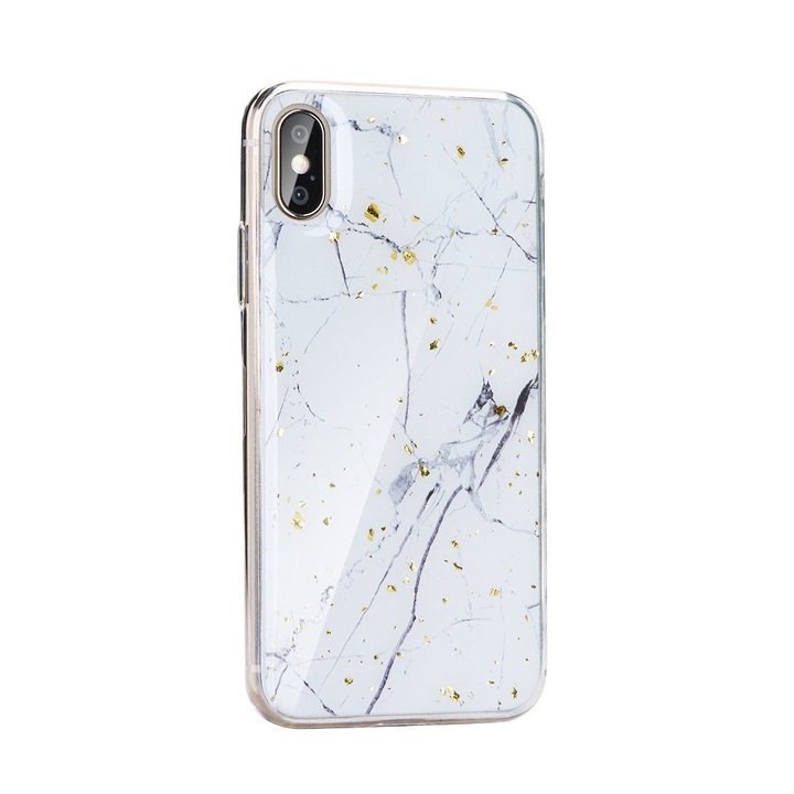 Твърд гръб Omni Forcell Marble за Xiaomi Redmi Note 8