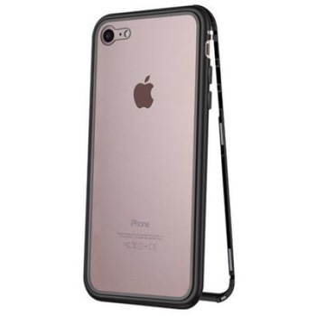 Husa Apple iPhone SE2 Magnetica cu spate din sticla securizata si folie privacy pentru ecran, MyStyle Perfect Fit Husa Apple iPhone SE2 Magnetica cu spate din sticla securizata si folie privacy pentru ecran, MyStyle Perfect Fit