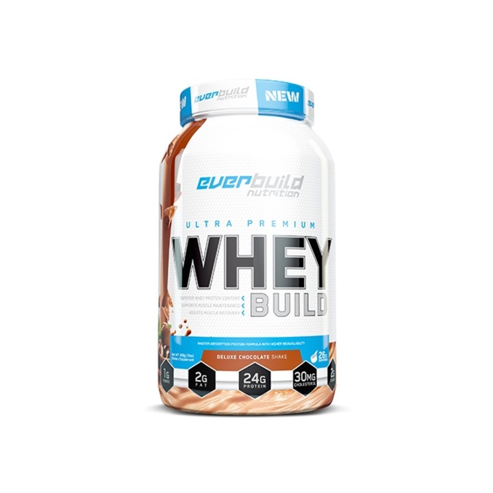 Протеин Everbuild Ultra Premium Whey Build Ябълков пай с канела 0,910 кг