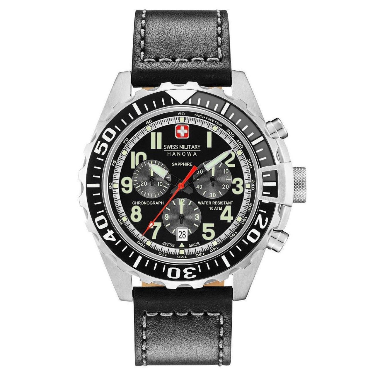 Ceas barbatesc Swiss Military Hanowa 06-4304.04.007.07 Touchdown Chrono 45mm 10ATM
