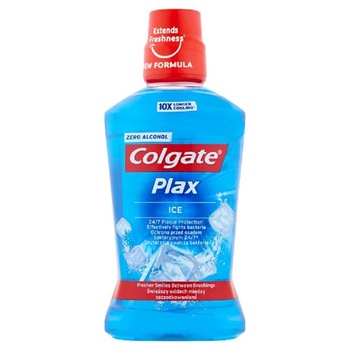 Apa de gura Colgate Plax Ice 24/7 Plaque Protection 500ml Apa de gura Colgate Plax Ice 24/7 Plaque Protection 500ml