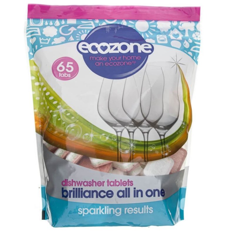 Tablete de masina de spalat vase 5 in 1 -Ecozone 65 de bucati