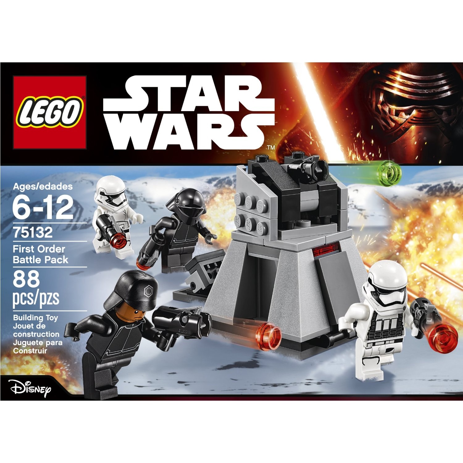 **【1111】** LEGO® Star Wars™ Pachet de lupta Ordinul intai 75132 - eMAG.ro