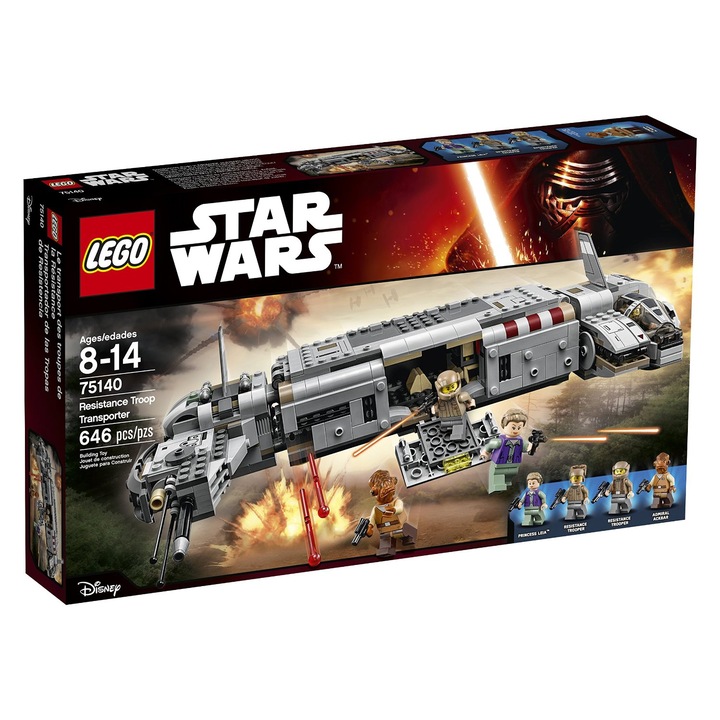 LEGO® Star Wars™ Nava de transport a trupelor de rezistenta 75140