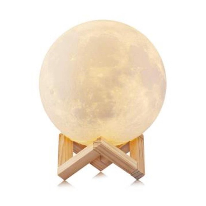 Нощна лампа Луна, Многоцветна