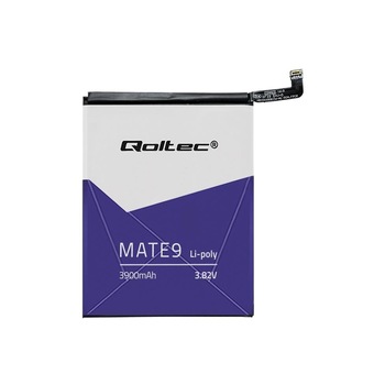 Baterie pentru telefon Huawei Mate 9 , Qoltec , 3900mA Baterie pentru telefon Huawei Mate 9 , Qoltec , 3900mA