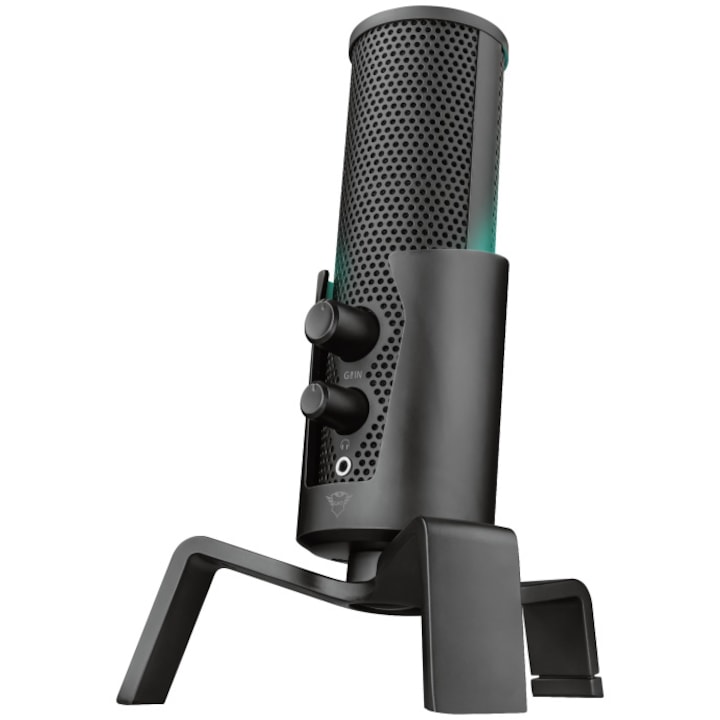 Trust GXT258 FYRU 4-in-1 streaming mikrofon, Fekete