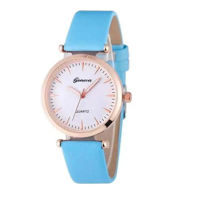 Ceas de dama Geneva Everyday V6 , Bleu