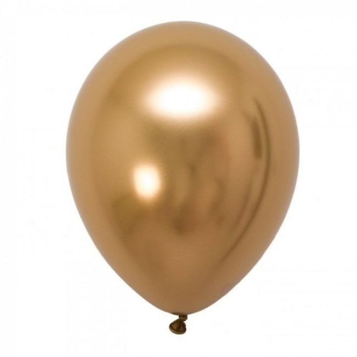 Латексови балони 33 см Gold - Shiny Chrome комплект 10 бр