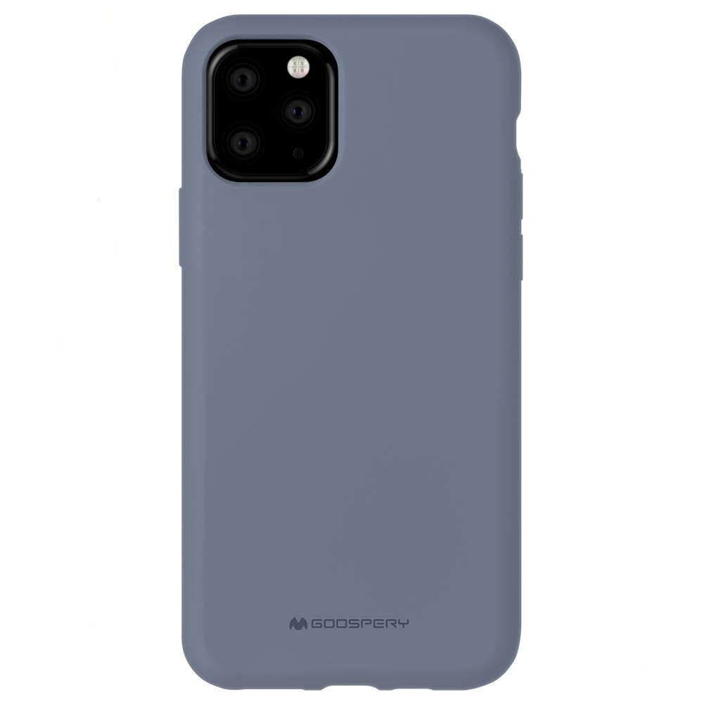 Husa Goospery iPhone 11 pro max (6.5”), interior microfibra, silicon, lavanda