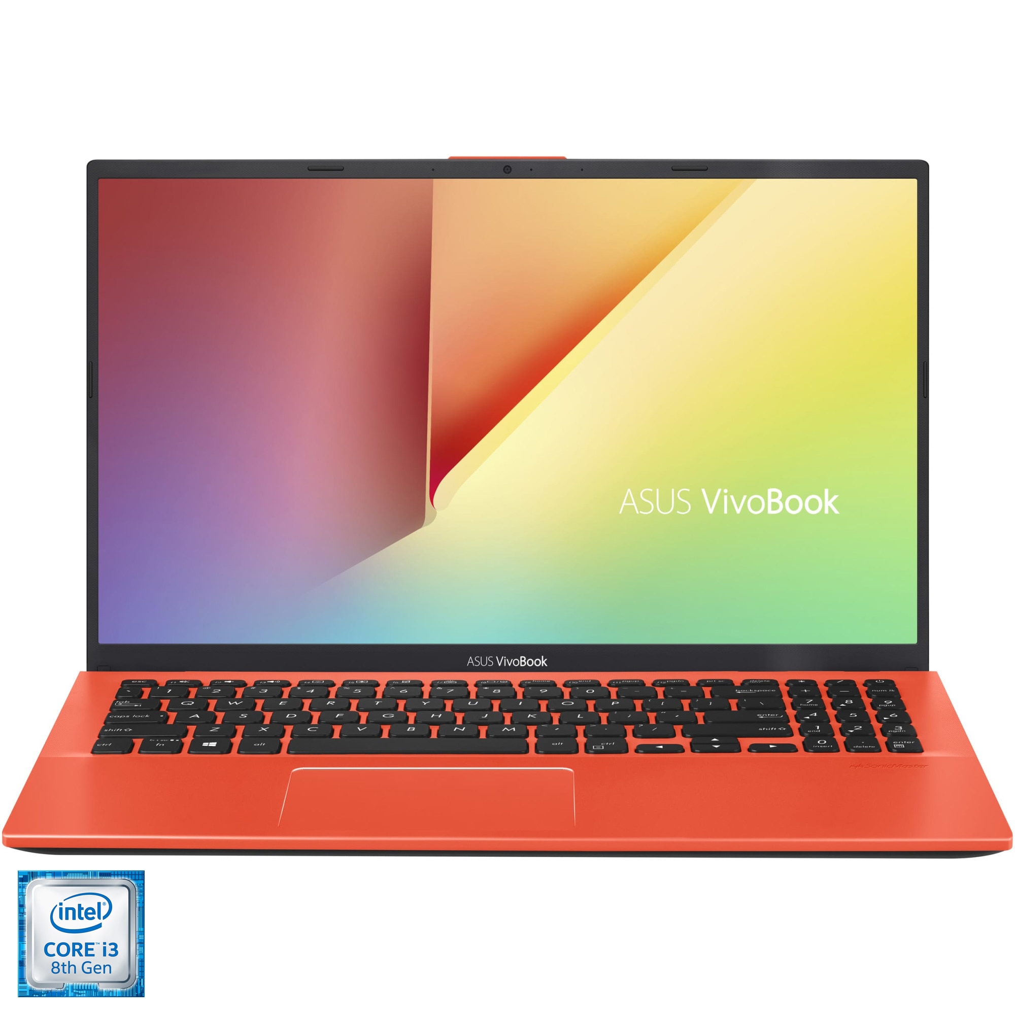 Laptop ASUS VivoBook 15 X512FA cu procesor Intel® Core™ i3-8145U pana la  3.90 GHz Whiskey Lake, 15.6