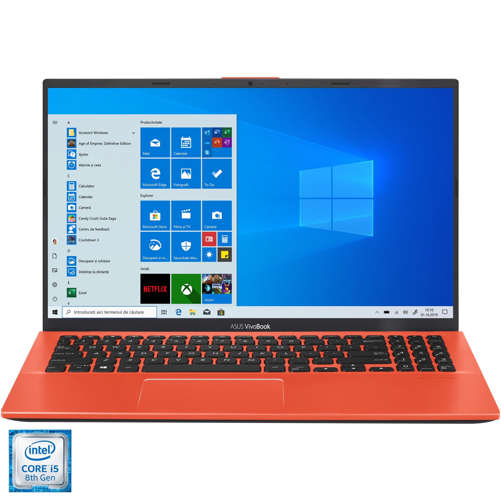 Laptop ASUS VivoBook 15 X512FA cu procesor Intel® Core™ i5-8265U