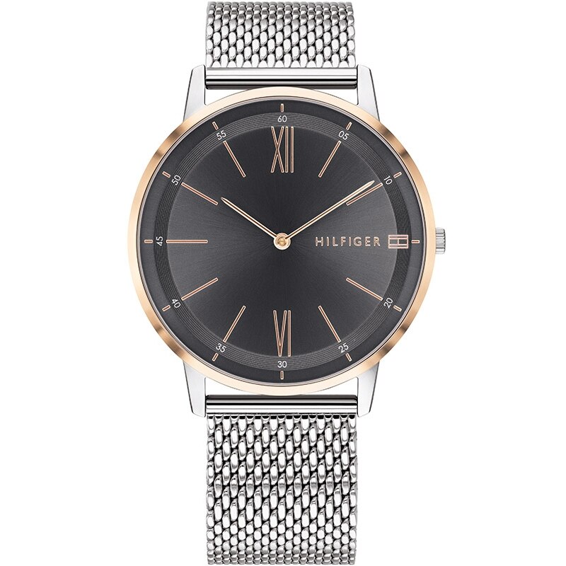 Ceas barbatesc Tommy Hilfiger 1791512 Quartz Argintiu, Rose gold