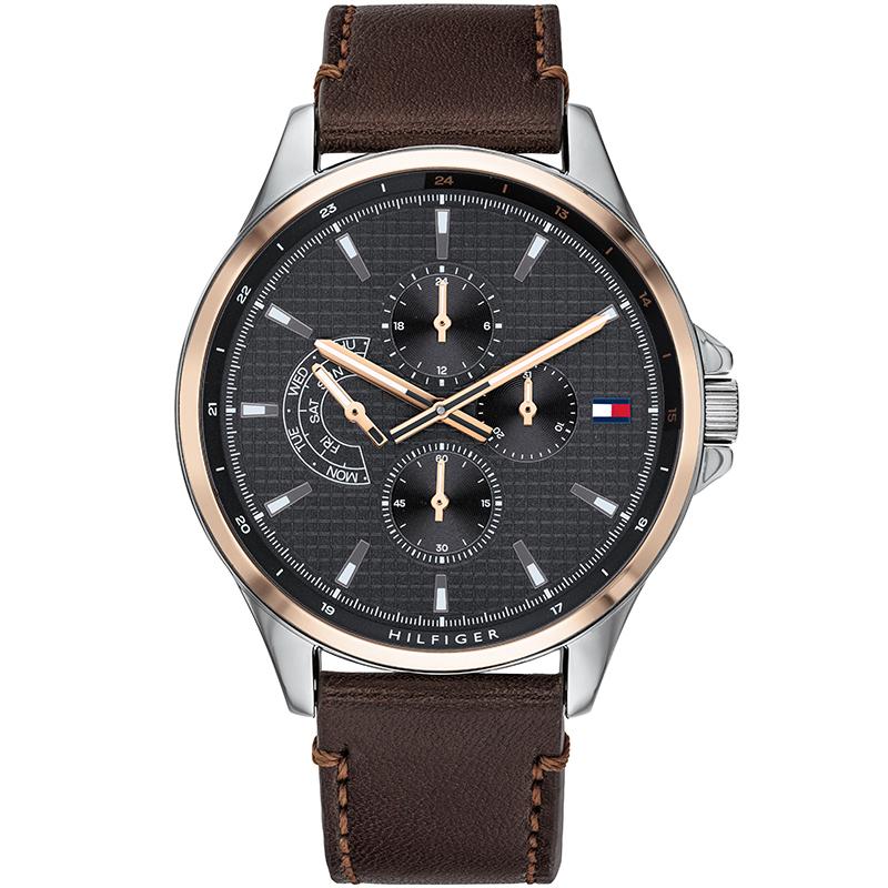 Ceas barbatesc Tommy Hilfiger 1791615 Quartz Argintiu, Rose gold