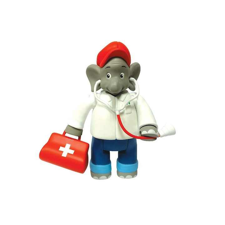 Jazwares Elephant Benjamin Blumchen - Doktor figura; 108030 1-68/69
