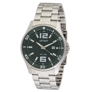 Ceas de barbati ASTRON cu bratara metalica, culoare argintie, 42 mm Ceas de barbati ASTRON cu bratara metalica, culoare argintie, 42 mm