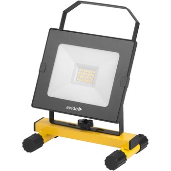 Proiector Avide LED Flood Light Slim SMD 20W 4000K, cu stand si cablu de 1.5m inclus Proiector Avide LED Flood Light Slim SMD 20W 4000K, cu stand si cablu de 1.5m inclus