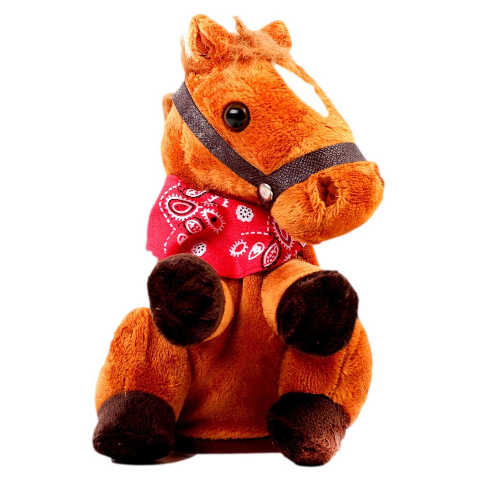 Jucarie Plus Magarus Interactiv, Toy Chuang, Inregistreaza tot ce vorbesti si merge