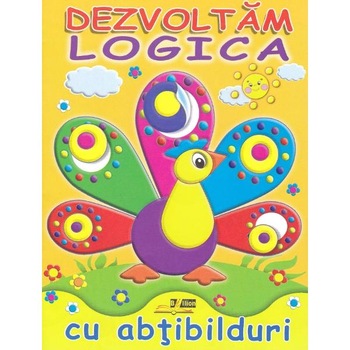 Dezvoltam logica cu abtibilduri: Paun Dezvoltam logica cu abtibilduri: Paun