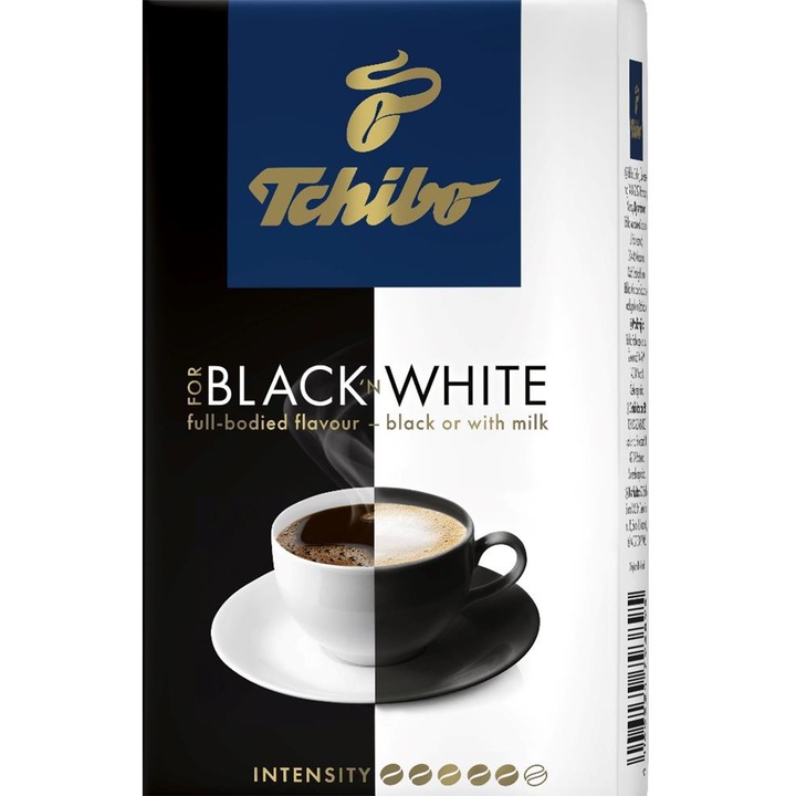 Cafea macinata Tchibo Black'n White, 250g
