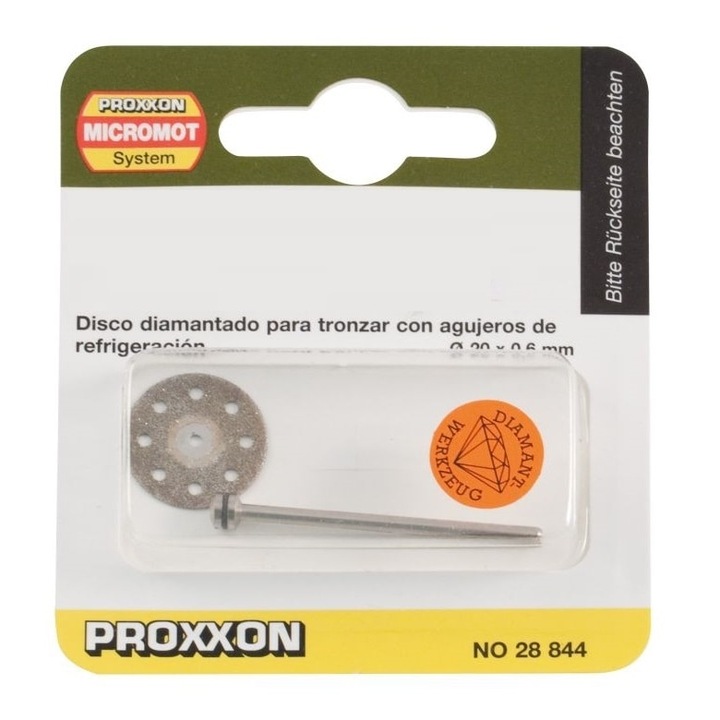 Disc debitor diamantat Ø20mm, Proxxon 28844