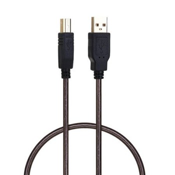 Cablu pentru imprimanta 2.0 USB A - USB B, lungime 10 m, Negru Cablu pentru imprimanta 2.0 USB A - USB B, lungime 10 m, Negru